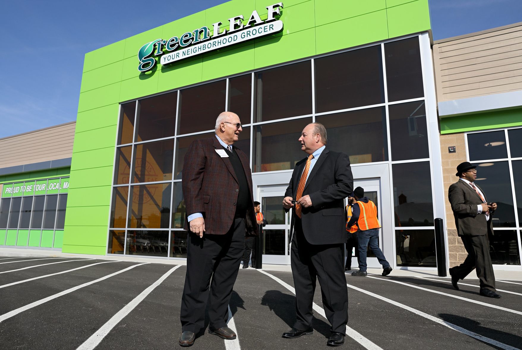 GreenLeaf grocery store soft opening